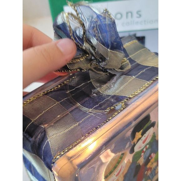 Seasons holidays light up snow family Xmas home decor figure - Picture 4 of 8